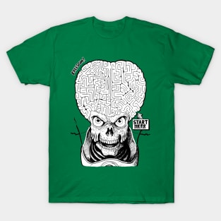 Mars Attacks Maze T-Shirt